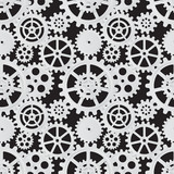 Fototapeta Kuchnia - black gears 04b white