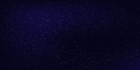 horizontal night sky background. vector abstract background.