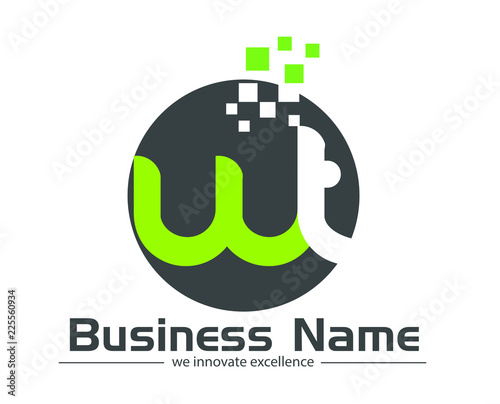 Wt Logo Design Buy This Stock Vector And Explore Similar Vectors At Adobe Stock Adobe Stock