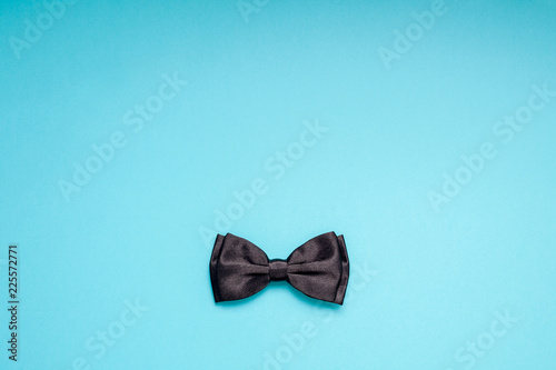 Fotografia  Black gentleman bow tie men fathers dad concept