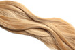 © New Africa - Locks of healthy blond hair on white background