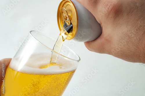 Cuadros en Lienzo Alcoholic beverage, drinking alcohol and alcoholic content concept with close up