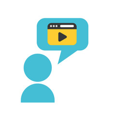 character speech bubble website big data security