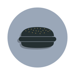 Aufkleber - hamburger icon in badge style. One of web collection icon can be used for UI, UX