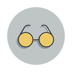 Aufkleber - spectacles icon in badge style. One of web collection icon can be used for UI, UX