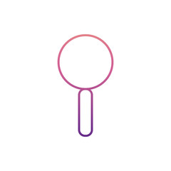 Poster - search sign icon in nolan style. One of Web collection icon can be used for UI, UX