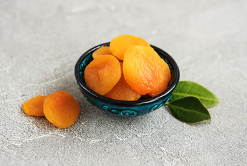 Wall Mural - Dried apricots on a table