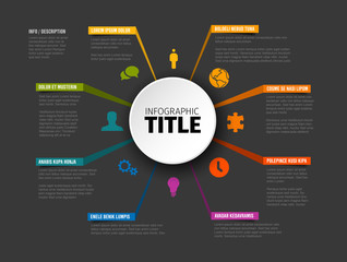 Poster - Vector multipurpose Infographic template