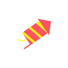 Poster - fireworks colored icon. Element of colored fireworks party icon for mobile concept and web apps. Colored fireworks icon can be used for web and mobile