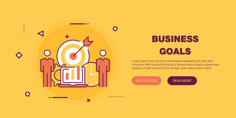 Sticker - Business Goals Banner