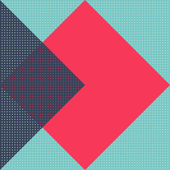 Poster - vector geometric seamless pattern. modern stylish texture