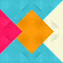 Poster - vector geometric seamless pattern. modern stylish texture