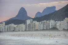Neighborhood Of Copacabana In Rio De Janeiro