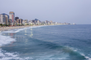 leblon lookout in rio de janeiro