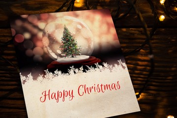 Poster - Composite image of composite image of happy christmas