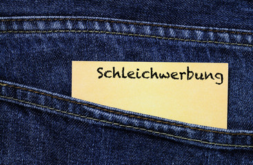 Sticker - Schleichwerbung