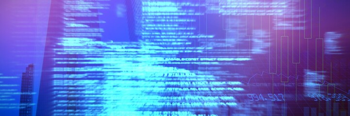 Poster - Composite image of stocks and shares