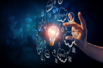 Poster - Bright idea for success