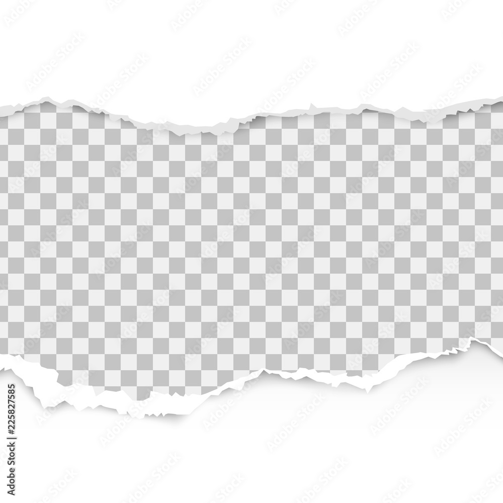 Paper Rip Edge 4k Realistic torn paper set with ripped edges, space for text on ...