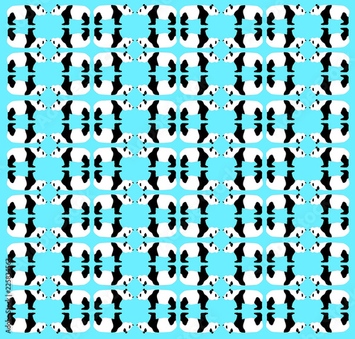 Téléchargement gratuit Images Motif Panda Trompe L Oeil Floral Papier Peint Tissu Animal dernière salutations