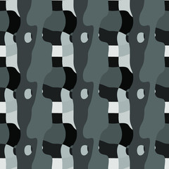 Seamless background pattern with multi-colored colored spots.