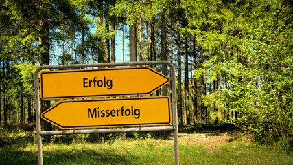 Poster - Schild 356 - Erfolg