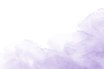 Wall Mural - Purple watercolor background