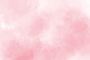 Wall Mural - Pink watercolor background