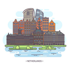 Museums And Landmarks Of Netherlands Or Holland