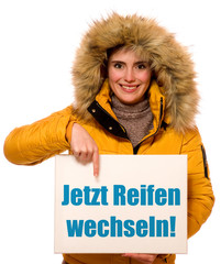 Poster - Jetzt Reifen wechseln