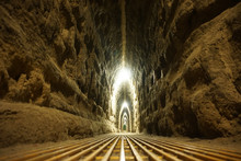 Ancient Underground Passage Beneath Cholula Pyramid Mexico