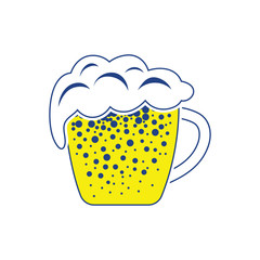 Sticker - Mug of beer icon