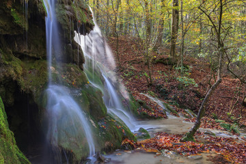 Wall Mural - Beusnita waterfall, Romania