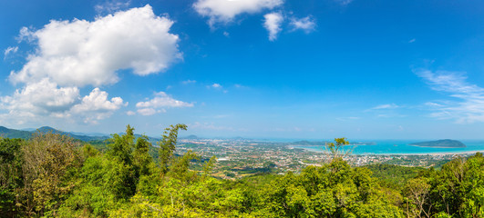 Wall Mural - Panoramic view of  Phuket