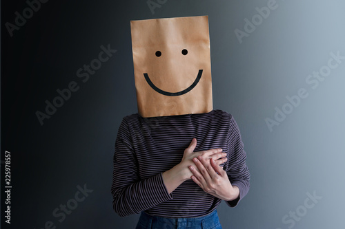 Cuadros en Lienzo Customer Experience or Human Emotional Concept