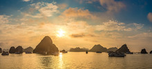 Sunset In Halon Bay, Vietnam