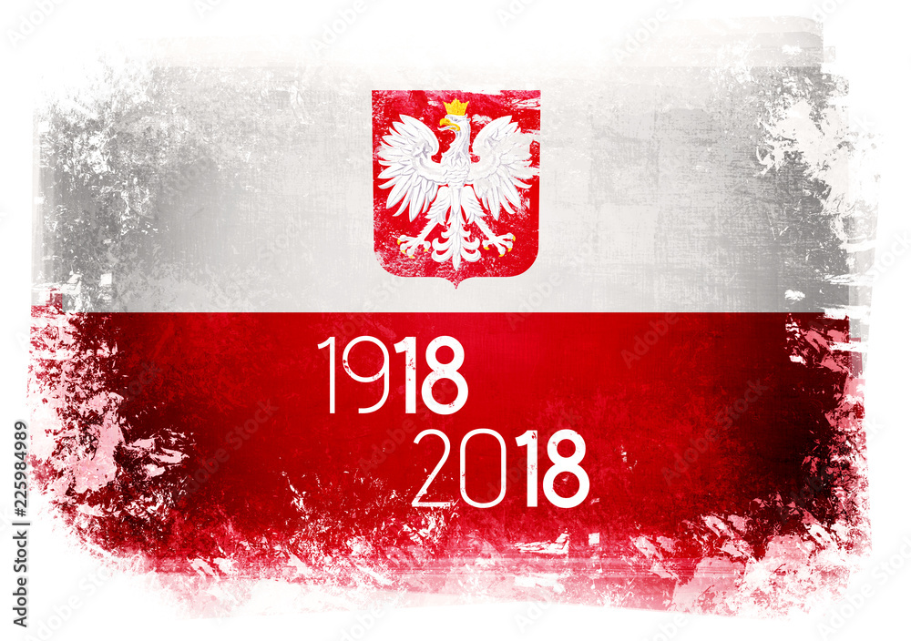 100-lecie Odzyskania Niepodległości Polski - obrazy, fototapety, plakaty 