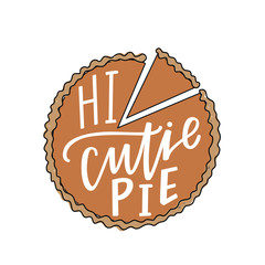 Canvas Print - Hi cutie pie