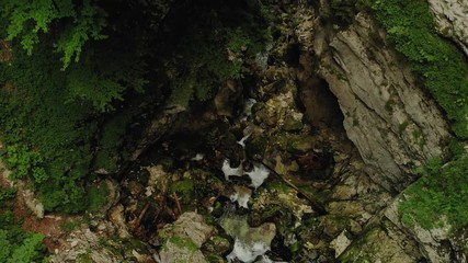 Wall Mural - Beautiful Savica waterfall, Slovenia