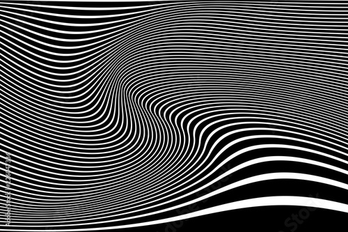 Abstract  wavy lines design.