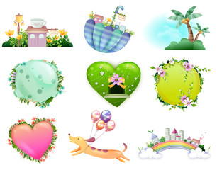  label icon set