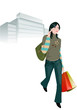 © zzve - Woman holding shopping bags