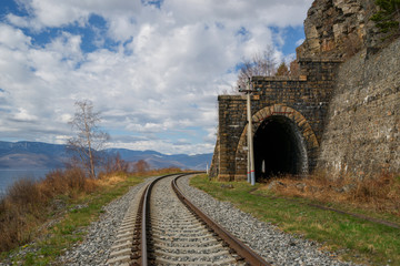 Wall Mural - Summer on the Circum-Baikal Railroad