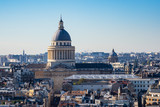 Fototapeta Paryż - Blick auf das Pantheon in Paris, Frankreich
