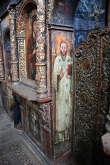 iconostasis in the old church