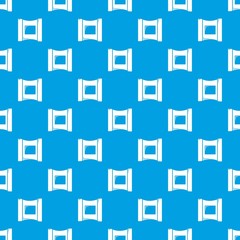 Wall Mural - Wet wipes package pattern vector seamless blue repeat for any use