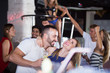 © JackF - couple  in the party with drinks