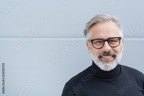 Alterer Mann Mit Brille Lacht In Die Kamera Buy This Stock Photo And Explore Similar Images At Adobe Stock Adobe Stock