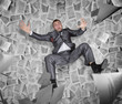 © Nomad_Soul - Businessman among the pile of papers and reports
