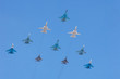 Aviation on Parade of Victory in II World War in Russia 